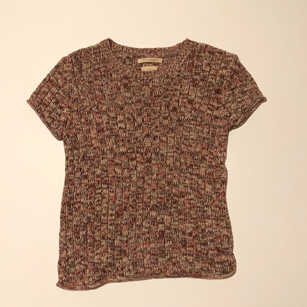 Zara Kids Special Knitwear Short Sleeve Top